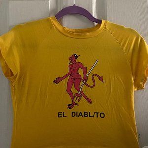 El Diablo Crop Top